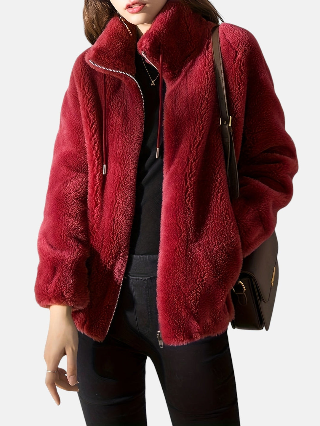 Carrie Cozy Zip Jacket