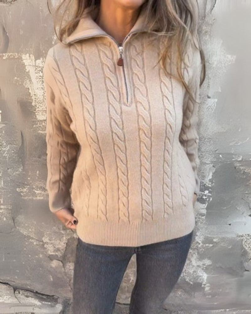 Nora half-zip sweater