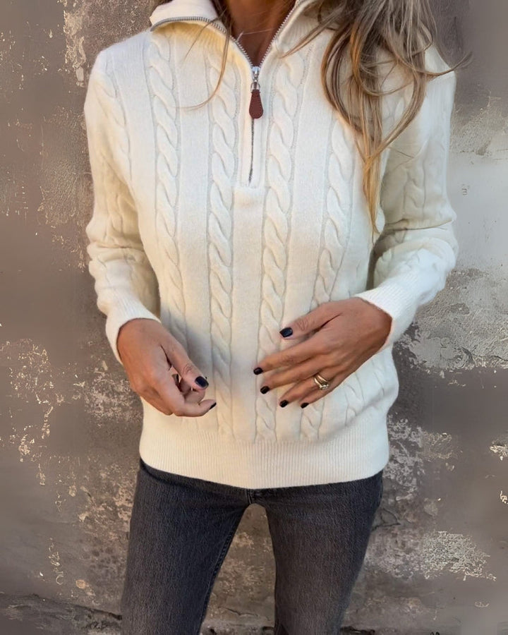 Nora half-zip sweater
