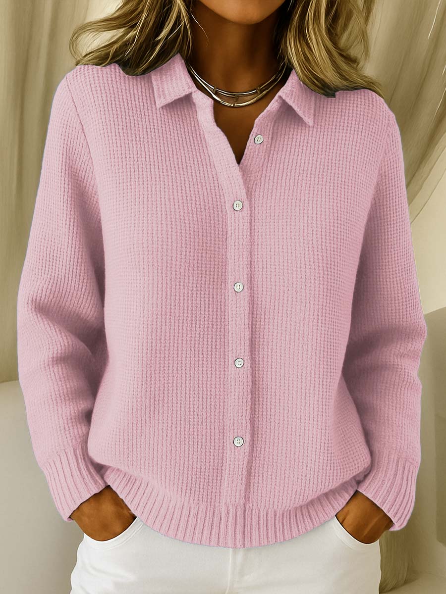 Sally | Classic Knit Button Cardigan