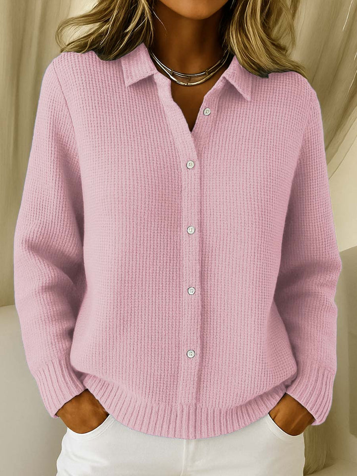 Sally | Classic Knit Button Cardigan