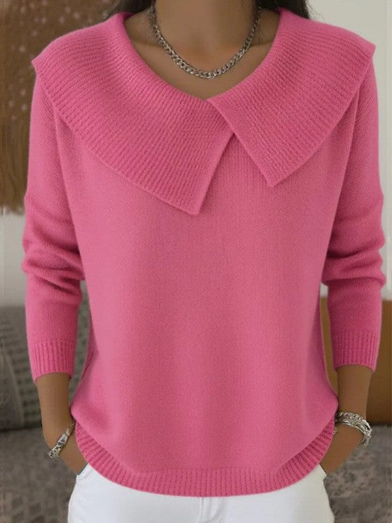 Linda | Soft Collar Sweater