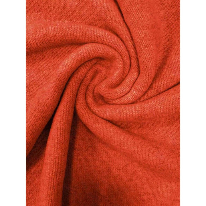 The Button-Decorated  sweater