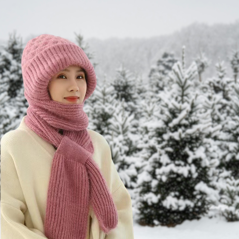 Winter Hat and Scarf Combo