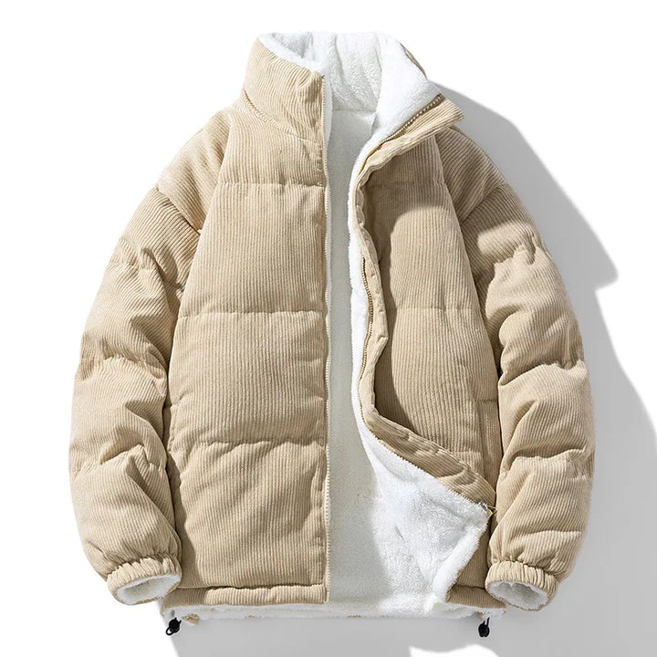 Quilted corduroy jacket