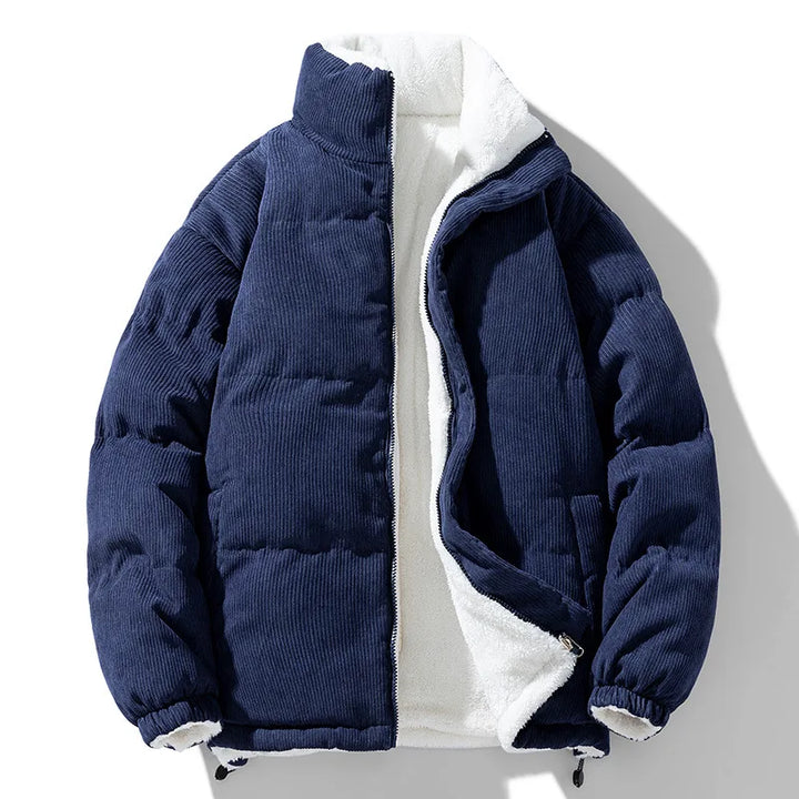 Quilted corduroy jacket