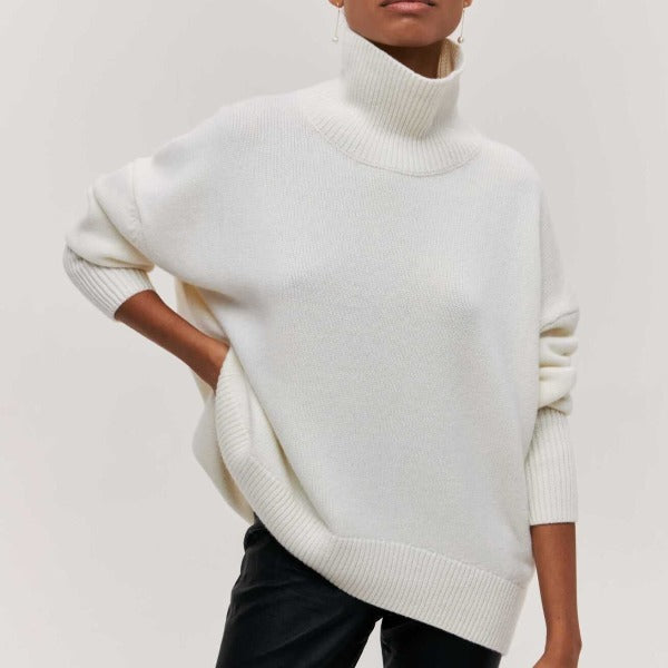 Avery | High Neck Pullover