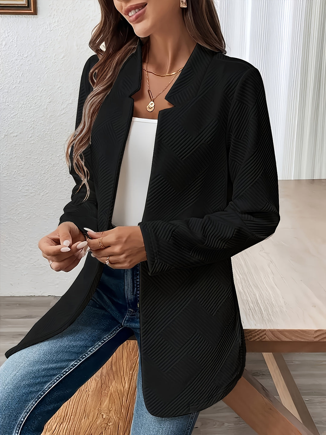Fashionable and Elegant Women's Casual Blazer