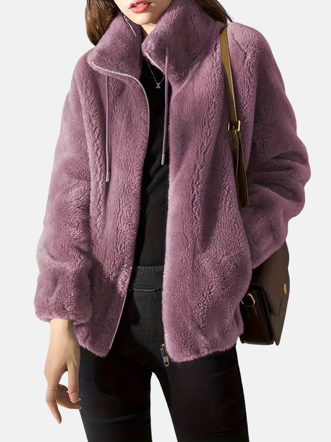 Carrie Cozy Zip Jacket