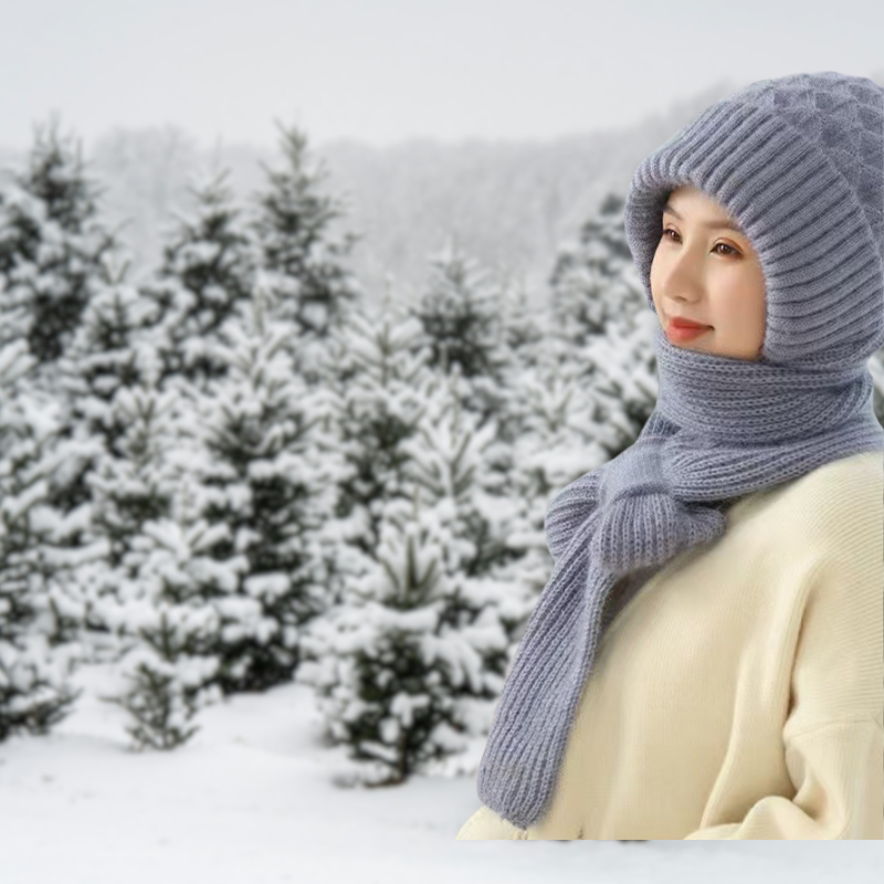 Winter Hat and Scarf Combo