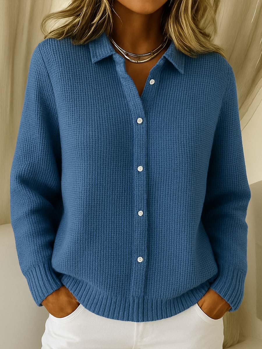 Sally | Classic Knit Button Cardigan
