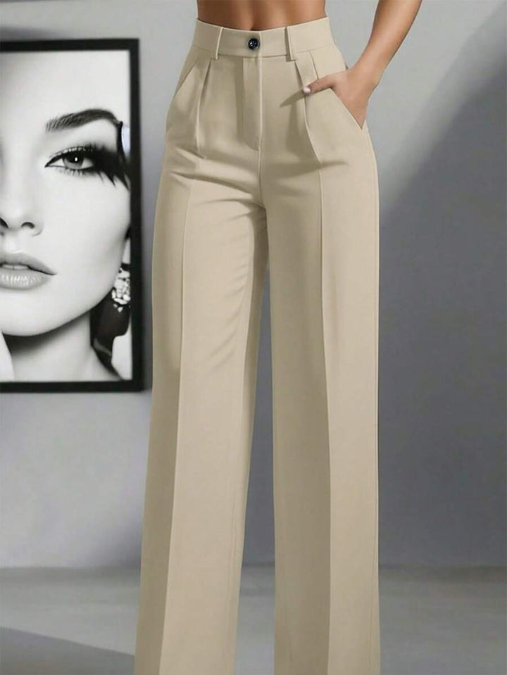 Women's High-Waist Dress Trousers