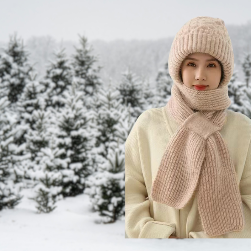 Winter Hat and Scarf Combo