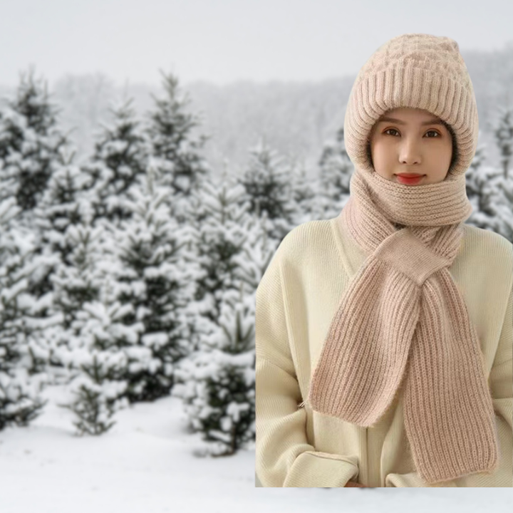 Winter Hat and Scarf Combo